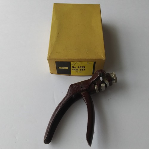 Stanley 42ss saw set - no,