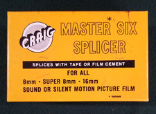 Craig Master Six Film Splicer