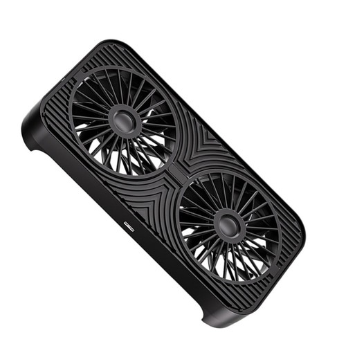 Abs black cooling fan base - black,