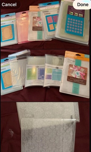 Cuttlebug and sizzix embossing - cuttlebug,