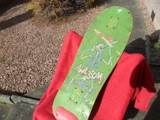 Vintage 80'S  "Awesome"  skateboard , cruiser deck , 30 x 10"