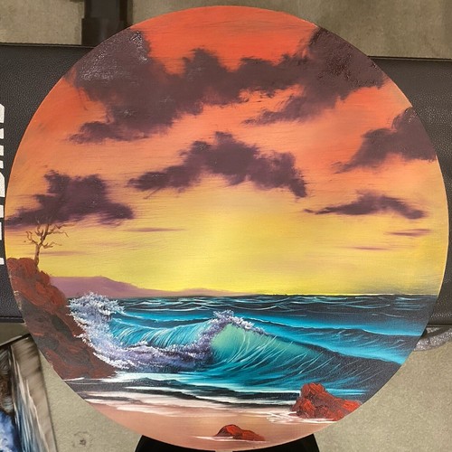 Bob ross style paintings - bob,
