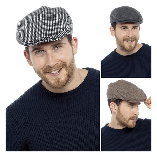 Mens flat cap traditional - cap,