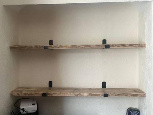 Custom wooden shelves - ,