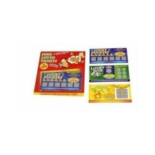 Pack of 3 Fake Joke Lottery