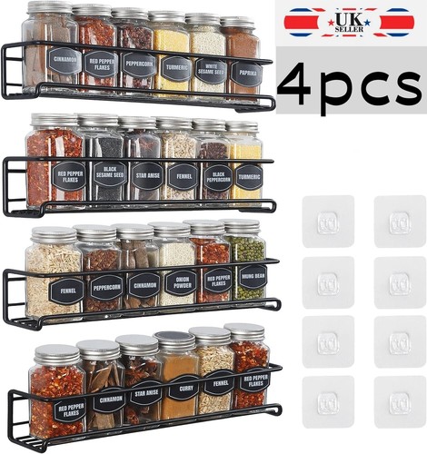 Spice herb jar rack - 4x,