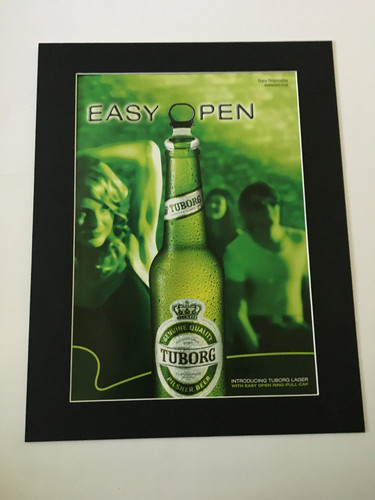 Tuborg beer 2007 mounted - tuborg, 14x11