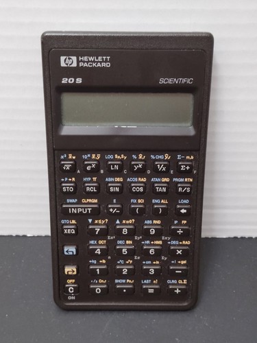 Hewlett packard 20s - hewlett,
