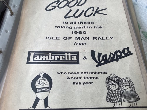Vespa lambretta isle man - vespa, of