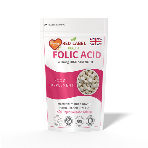 Folic acid 400mcg - (vit, 365