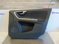 Volvo XC60 Door Card 08-13 Drivers Right Front Black Silver Lock Button 30766388