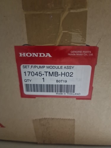 Honda fuel delivery - fuel,