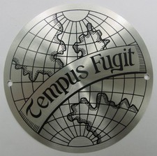 Decorative Metal Emblem Tempus