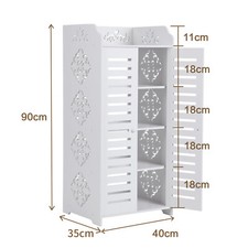 5 Tier Wooden Shoe Rack