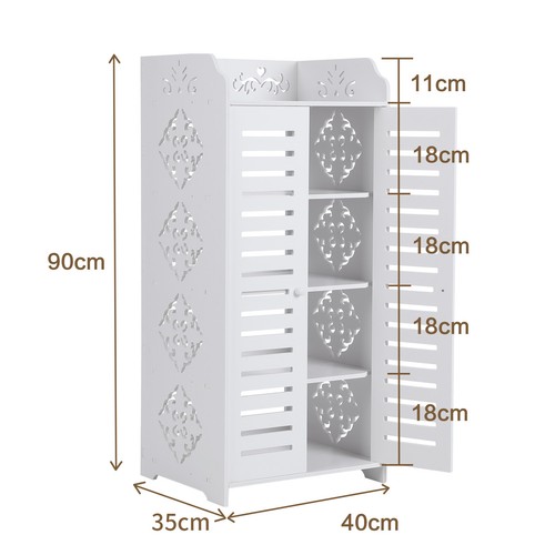 Tier wooden shoe rack - shoe,