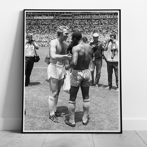 Pele bobby moore shirt - pele, swap