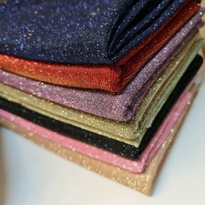 Sparkly Glitter Stretch Moonlight Fabric Dress Bridal Costume Backdrop 58” Meter