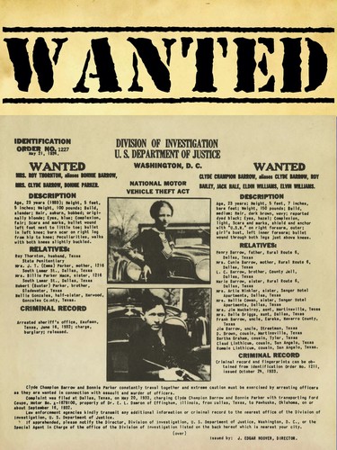 Bonnie and clyde - clyde, 12"