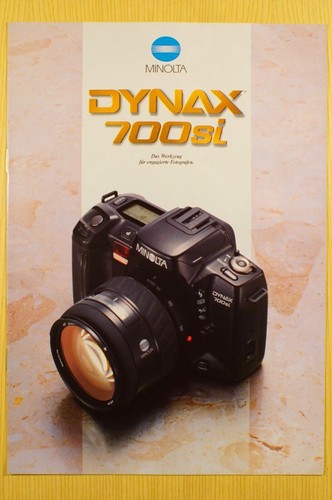 Minolta dynax 700si - dynax, brochure