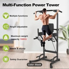 Power Tower Dip Station Pull