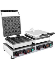 Double Bubble Waffle Maker – Commercial 4,000 W Non‑Stick Bubble Waffle Machine