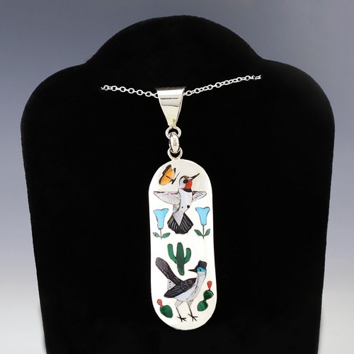Native american zuni inlay - american,