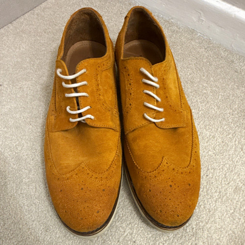 Zara men tan suede brogue - zara,
