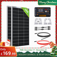 ECO-WORTHY 400W 390W 12V Solar