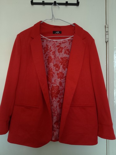 Women red jacket - women's,
