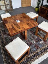 Indian Rosewood Square Dining