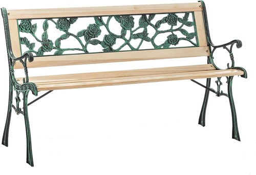 Seater wooden slat garden - seater,