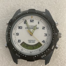 Times Expedition Indiglo WR 50m Analog Digital Timer No Band