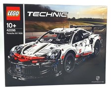 Lego 42096 1580pcs - Technic Porsche 911 RSR Unopened - White