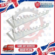 2PC OVER THE DOOR HOOKS HANGERS IRONING HANGING LAUNDRY STORAGE CLOTHES HOLDERS