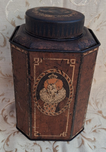 Vintage hexagonal metal - vintage,