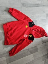 Puma X Scuderia Ferrari Replica Collection SF Team Kids Hoodie Sweater Age 3/4