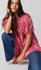 Free People Spell Solstice 100% Linen Tunic Size X Small RRP £188 Sold Out