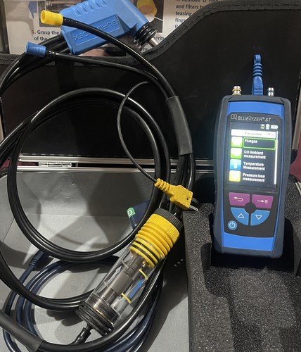 Bluelyzer flue gas analyser - flue,