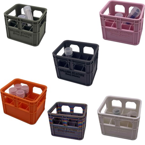 Glass filter tip storage crate - glass,