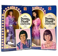 2x Vintage Mattel 1976 Donny &