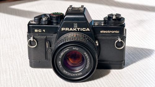 Slr camera praktica bc1 - camera,