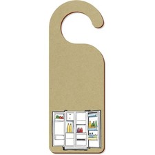 'Open Fridge' 200mm x 72mm Door Hanger / Sign (DH00042319)