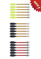 6.5" Aluminium Crossbow Bolts Arrows Steel Broadhead For Mini Pistol  crossbow