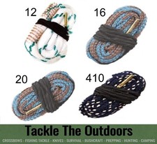 Bore Snake Shotgun Barrel Cleaner Boresnake For 12 16 20 410 Bore Gauge NEW UK