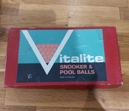 Vitalite snooker balls vintage - snooker,