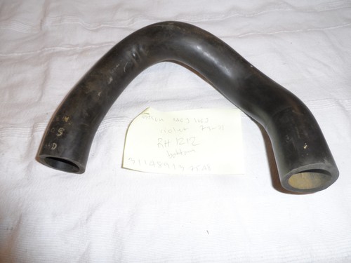 Radiator bottom hose - bottom, datsun