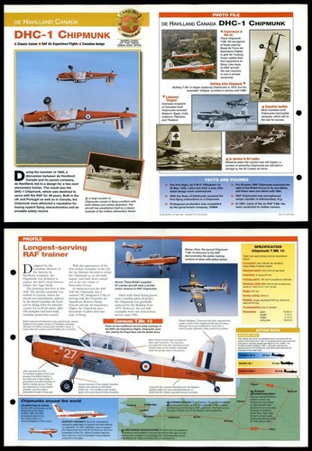 Dhc chipmunk 150 warplanes - dhc-1,