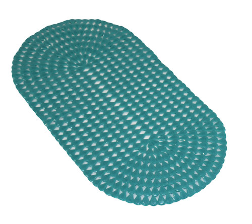 Oval bath mat with - mat, shape