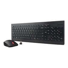 Lenovo Essential Wireless Keyboard and Mouse Combo Black 4X30M39496