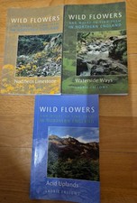 3x Wild Flower Books